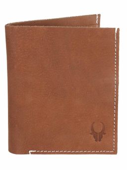 WILDHORN - RFID Protected Genuine High Quality Leather Tan Wallet for Men