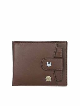 WILDHORN - RFID Protected Genuine High Quality Leather Brown Wallet for Men