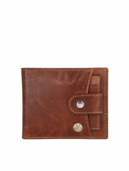 WILDHORN - RFID Protected Genuine High Quality Leather Tan Wallet for Men