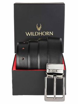 WILDHORN - Formal Reversible Leather Belts for Men
