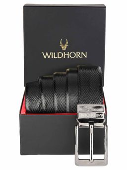WILDHORN - Formal Reversible Leather Belts for Men