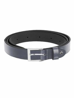 WILDHORN - Classic Leather Grey Belt for Men