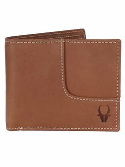 WILDHORN - RFID Protected Genuine High Quality Leather Tan Wallet for Men