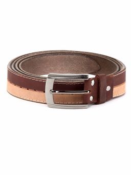 WILDHORN - Classic Leather Brown Belt for Men