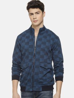 Campus Sutra - Blue Checks Jacket