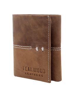 Teakwood - Tan Solid Wallet