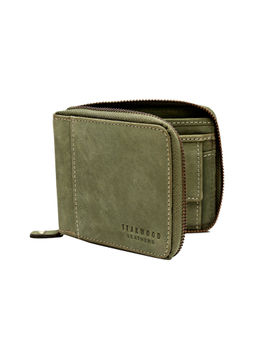 Teakwood - Green Solid Wallet