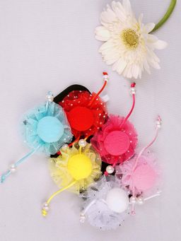 Laida - Set Of Six Hat-Style Alligator Hairclip