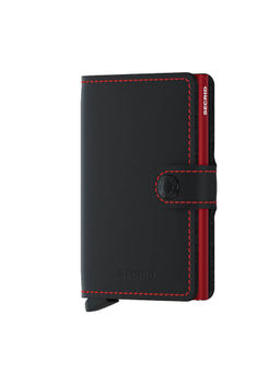 Secrid - Miniwallet Matte Black And Red
