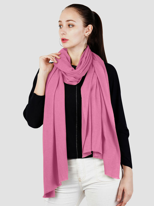 Buy Pashma Pink Original Pashmina Tafta Shawl Online