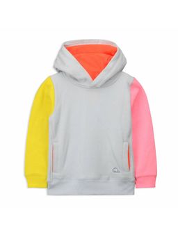 CHERRY CRUMBLE BY NITT HYMAN - Grey Patch Sweatshirt