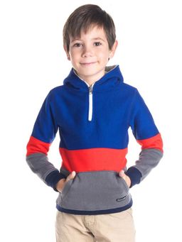 CHERRY CRUMBLE BY NITT HYMAN - Multicolor Color Block Pluto Sweatshirt