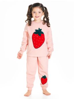 CHERRY CRUMBLE BY NITT HYMAN - Peach Strawberry Winter Night suit