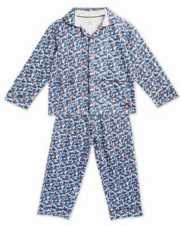 CHERRY CRUMBLE BY NITT HYMAN - Multi-Color Breton Nightsuit (9-12 Months)