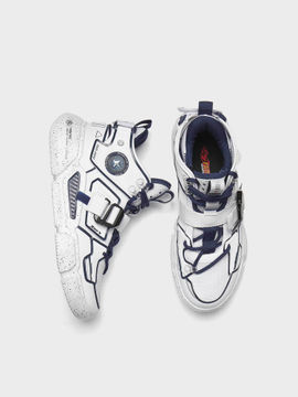 Buy Xtep White Solid Basketball Shoes 