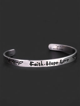 Yellow Chimes - Karma Bands Collection Inspirational Message Cuff Bracelet