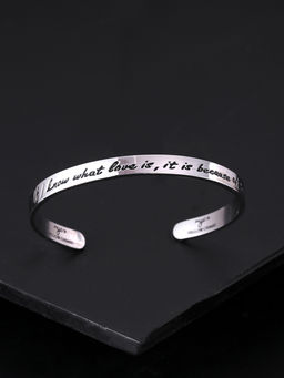 Yellow Chimes - Karma Bands Collection Inspirational Message Cuff Bracelet