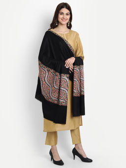 Zamour - Kashmiri Embroidery Wool Shawl for Women