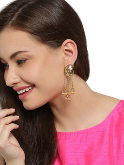 Zaveri Pearls - Beautiful Trendy Beaded Jhumki Drop Earring