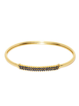 Zaveri Pearls - Gold Tone Cubic Zirconia Studded Openable Kada