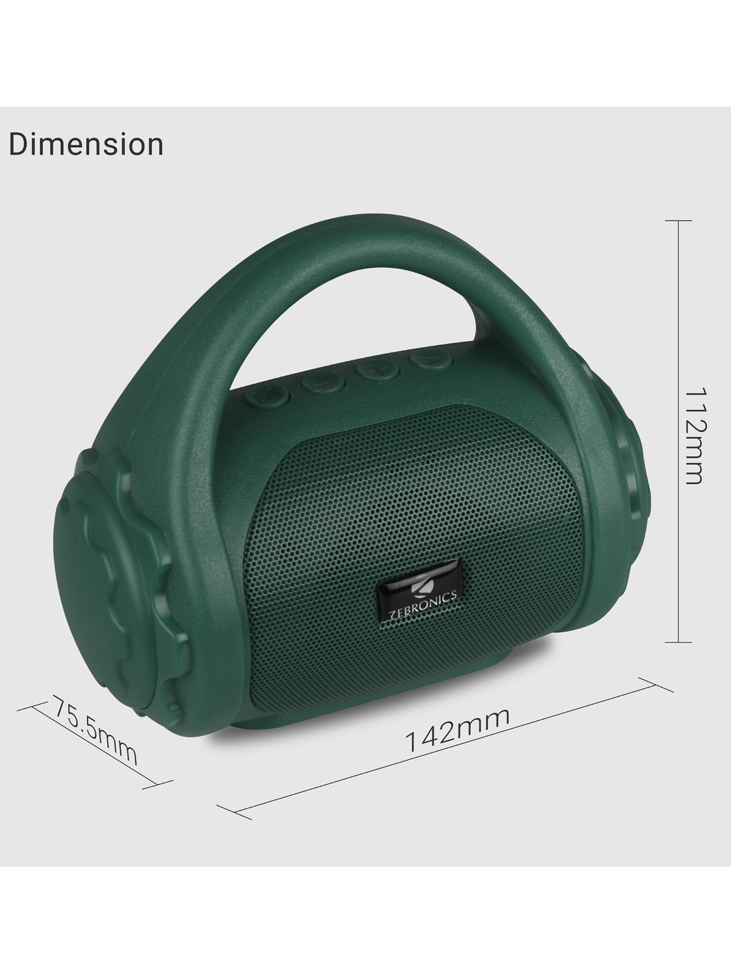 Zebronics Zeb-County Bluetooth Speaker 