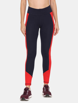 Zivame - Zelocity Skin Fit Legging - Maritime Blue