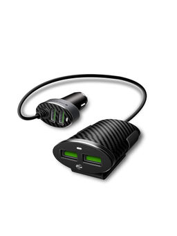 Zebronics - ZEB-CC514AE Dual Port Front, Car Charger, Fast Charge Upto 5.1A (Black)