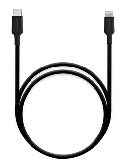 Zebronics - 3A MFI Type-C to Lightning Cable Apple Certified Made for Iphone ZEB-CL1000M