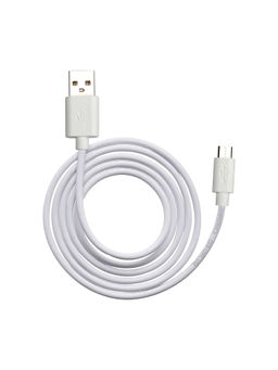 Zebronics - ZEB-UMC102 Micro USB (Compatible with MOBILE CHARGER, DATA SYNC, White, One Cable)
