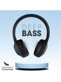 Zebronics - Wireless Headphone with Mic Supporting Bluetooth Media Call Controls Zeb-Duke 101