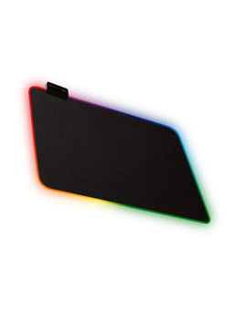 Zebronics - Zeb-Blaze RGB Gaming Mouse Pad with Micro Weave Texture, 13 RGB Modes, Anti Slip