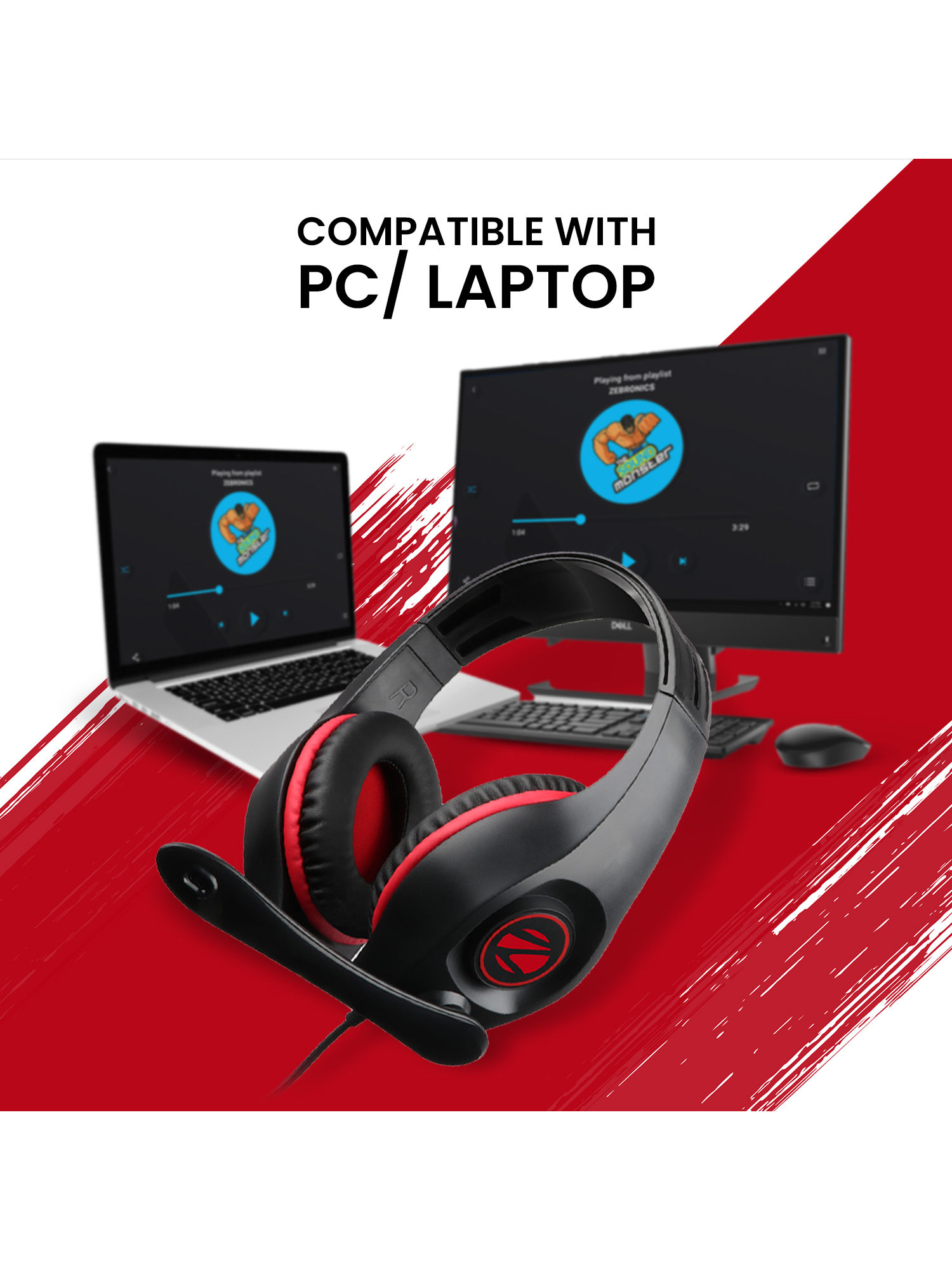 Buy Zebronics ZEB-GRACE U USB Headphone 
