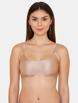 Zivame - Wirefree Non Padded Miracle Bra - Cuban Sand