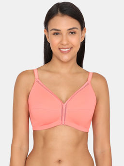 Zivame - True Curv Wirefree Bra - Peach