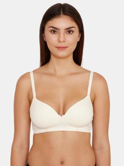 Zivame - Padded Wirefree T-Shirt Bra - White