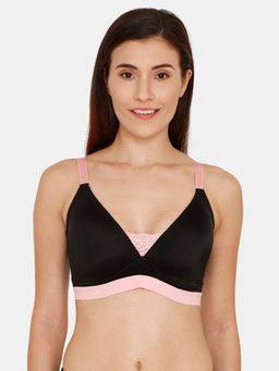 Zivame - Beautiful Basics Wirefree T-Shirt Bra- Black