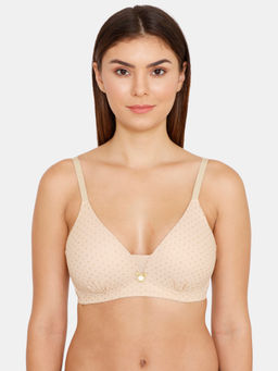 Zivame - Ornate Glits Invisible Bra Line With Glitter Strap All Day Bra - Cuban Sand