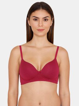Zivame - Padded Wirefree Bra - Raspberry Radiance