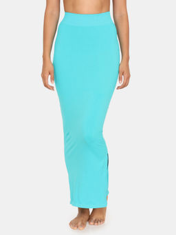 Zivame - Mermaid Saree Shapewear-Turquoise Blue