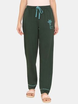 Zivame - Crazy Farm Antiviral Finish Cotton Pyjama - Sycamore