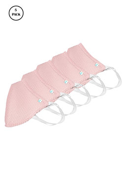Ziyaa - Pink Protective Outdoor Mask (Pack of 5)