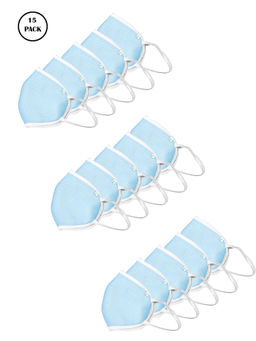 Ziyaa - Blue Protective Outdoor Mask (Pack of 15)