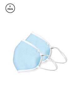 Ziyaa - Blue Protective Outdoor Mask (Pack of 2)