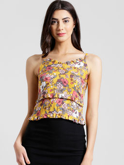 Zink London - Multi-Color Floral Top
