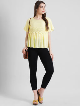 Zink London - Yellow Solid Top