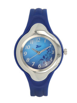 Zoop - Blue Dial Blue Plastic Strap Watch