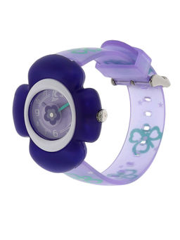 Zoop - Purple Dial Watch with Plastic Case