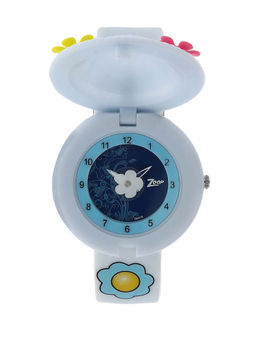 Zoop - Blue Dial Blue Plastic Strap Watch