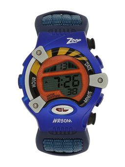 Zoop - Grey Dial Watch with Plastic Case