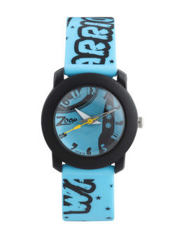 Zoop - Space Age Blue Dial Plastic Strap